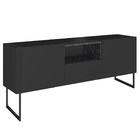 Balcão Buffet 2 Portas 1 Gaveta Estilo Industrial 1.8 Vesta P