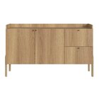 Balcão Buffet 2 Portas 2 Gavetas 139cm Pé Madeira Artesano Os