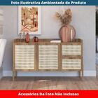 Balcão Buffet 2 Portas Oslo Artesano 139 Cm (largura) Mdp Han