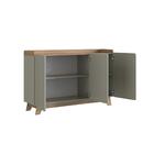 Balcão Buffet 3 Portas 150cm John - Verde