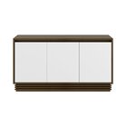 Balcão Buffet 3 Portas 1 Gaveta Bb2610 Tecnomobili Capuccino