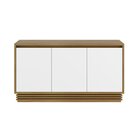 Balcão Buffet 3 Portas 1 Gaveta Bb2610 Tecnomobili Natural
