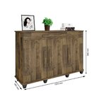 Balcão Buffet 3 Portas 1 Gaveta Rubi Rv Móveis