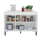 Balcão Buffet 3 Portas Branco Karen Peternella