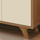 Balcão Buffet 3 Portas E 3 Gavetas Buono F08 Freijó/off - Mpo