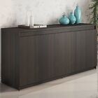 Balcão Buffet 3 Portas Mel Nogueira - Viero Móveis