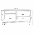 Balcão Buffet 4 Portas Absolut Jea Móveis