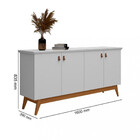 Balcão Buffet 4 Portas Absolut Jea Móveis