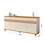 Balcão Buffet 4 Portas Açores Edn Móveis