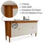 Balcao Buffet 4 Portas Mdf 02813603 Lpa