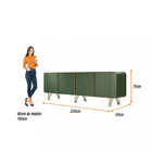 Balcão Buffet 4 Portas Saluti Hb Móveis