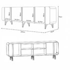 Balcão Buffet 4 Portas Saluti Hb Móveis