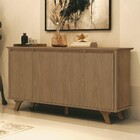 Balcão Buffet 4 Portas Supreme F08 Freijó - Mpozenato