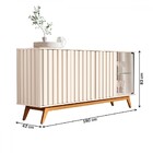 Balcão Buffet Açai 4 Portas 3 Prateleiras - Jb Bechara