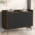 Balcão Buffet Aparador 4116 Pés Retrô - Jb Bechara Canela/pre