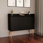 Balcão Buffet Aparador Para Sala De Jantar 3 Portas Lizzy L03