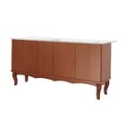 Balcão Buffet Bancada Ilha Gourmet 170 X 70 Cm Italy Tampo Vi