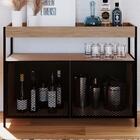 Balcao Buffet Bar 2 Portas Em Aço York Artesano