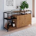 Balcao Buffet Bar 2 Portas Est Aço York Artesano