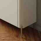 Balcão Buffet Bend 99 Cm Louro-luna/dourado Incolar