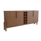 Balcão Buffet Canela 4 Portas Com Adega Cedro - Panorama Móve