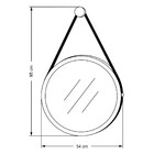 Balcão Buffet Classic Com Espelho Adnet Hi01 Branco Acetinado