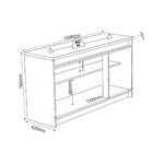 Balcão Buffet Com Espelho 3 Portas Latino Viero