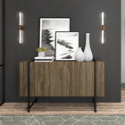 Balcão Buffet Contemporâneo Habitat C/ 2 Portas 1,36m  Legno