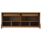 Balcão Buffet Decorativo Madeira Mordor Champagne - Gran Belo