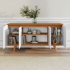 Balcão Buffet Grace 4 Portas Branco/cedro - Casa D