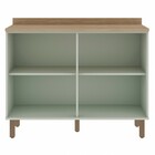 Balcão Buffet Iluminata 2 Portas 100% Mdf Verde Mint - Genial