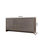 Balcão Buffet Madrid 3 Portas 1 Gaveta Cinza Perola 050.305 -