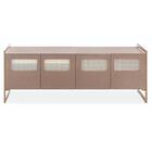 Balcão Buffet Mh-5368 Herval 4 Portas 204 Cm Palha Natural Ma