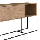 Balcão Buffet New Vermont E Preto 188 Cm - D'rossi