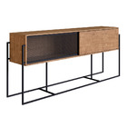 Balcão Buffet New Vermont E Preto 188 Cm - D'rossi