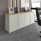 Balcão Buffet Para Escritório 4 Portas 180cm Oslo