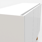 Balcão Buffet Para Sala De Estar 03 Portas Vigo N01 Ypê Off W