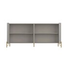 Balcão Buffet Para Sala De Estar 180cm Porta Lisa 100% Mdf Co