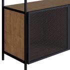 Balcão Buffet Para Sala De Jantar 2 Portas Pés Metálicos York