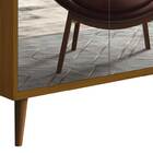 Balcao Buffet Retrô Com Espelho Delta 4 Portas Freijó - Movei