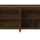 Balcao Buffet Retrô Com Espelho Delta 4 Portas Malbec - Movei