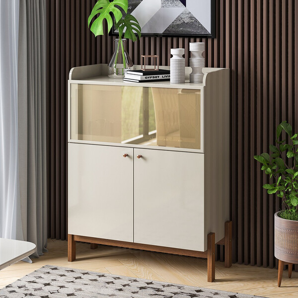 Balcão Buffet Vidro Reflecta 3 Portas Cloe Cimol