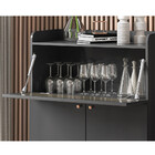 Balcão Buffet Vidro Reflecta 3 Portas Cloe Cimol