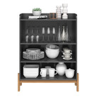 Balcão Buffet Vidro Reflecta 3 Portas Cloe Cimol