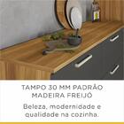 Balcão Burguesa Premium 1 Porta 1 Gaveta 80 Cm