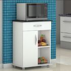 Balcão C/ Fruteira Cozinha Base Preta