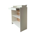 Balcão Caixa + 3 Expositores Lojas E Comércios Branco - Supre