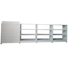 Balcão Caixa + 3 Expositores Lojas E Comércios Branco - Supre