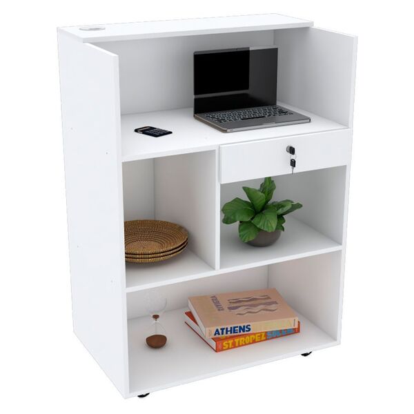 Balcão Caixa Com Gaveta Sem Rodapé M343.b (atendimento Loja)