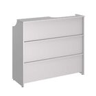 Balcao Caixa E Atendimento 1.2 Spoon Cinza